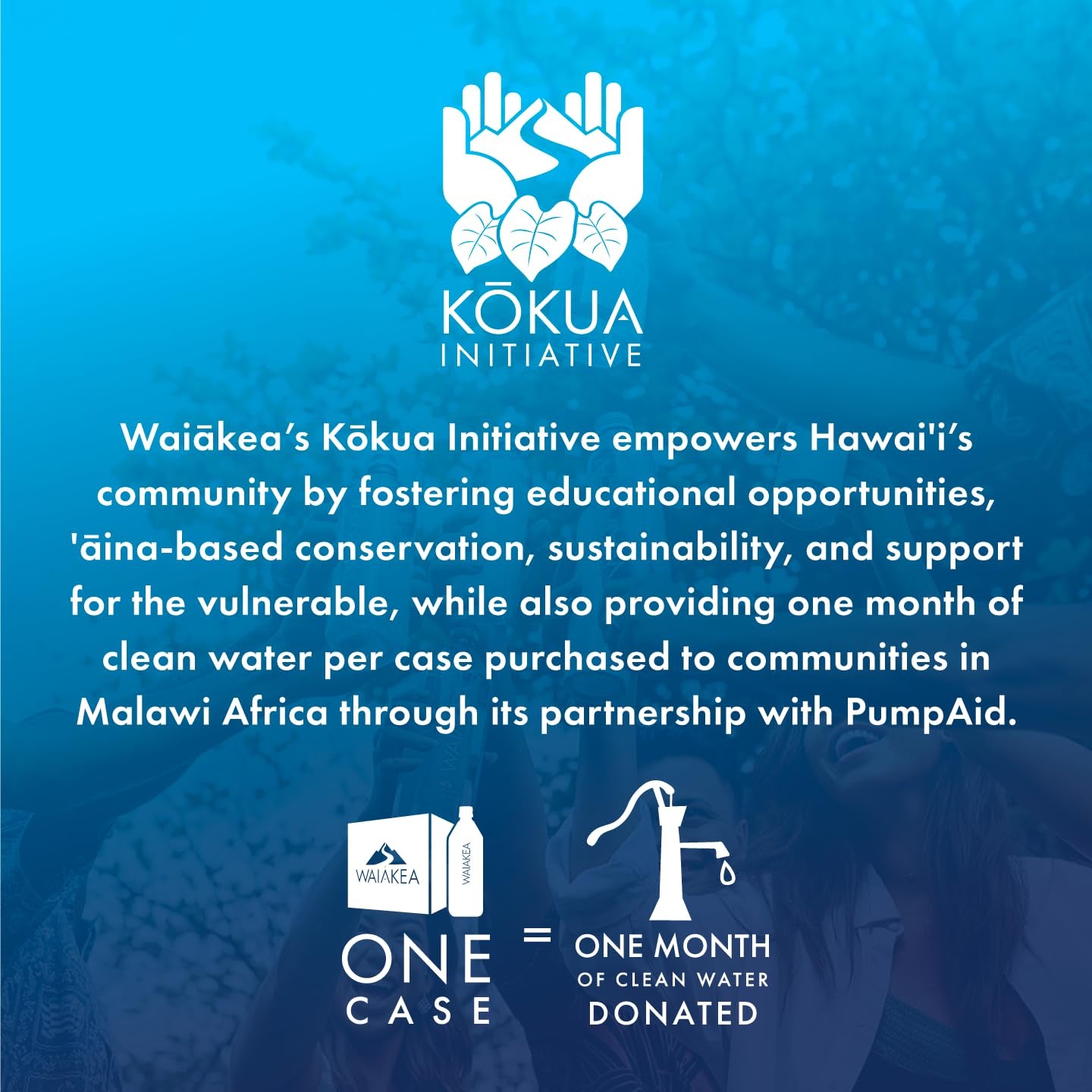 Waiākea - Hawaiian Volcanic Water - Naturally Alkaline Water - Ph Range 7.6 to 8.2 - All Natural Minerals & Electrolytes - 100% Recycled Water Bottles - Bottled Water 24 Pack - 16.9 Fl Oz, 500 Ml
