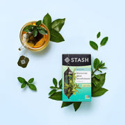 Tea Moroccan Mint Green Tea - Caffeinated, Non-Gmo Project Verified Premium Tea with No Artificial Ingredients, 20 Count (Pack of 6) - 120 Bags Total