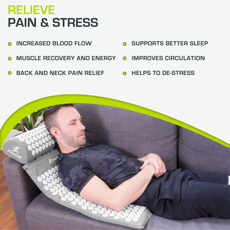 Acupressure Mat & Pillow Set